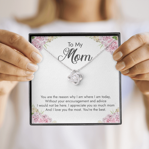 To My Mom I Love You The Most - Necklace SO82