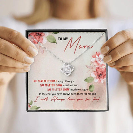 To My Mom I Will Always Love You - Necklace SO26V - Charming Present