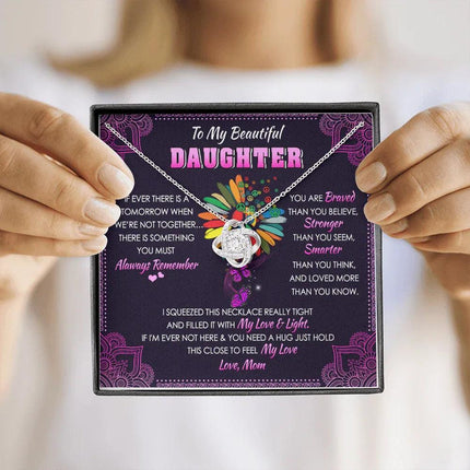 To My Beautiful Daughter - You Mean To Me - Hippie Necklace SO113V - Charming Present