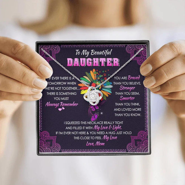 To My Beautiful Daughter - You Mean To Me - Hippie Necklace SO113V - Charming Present