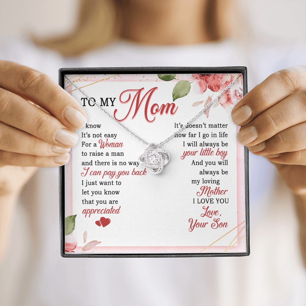 To My Mom - Always Be Your Little Boy - Necklace SO06V