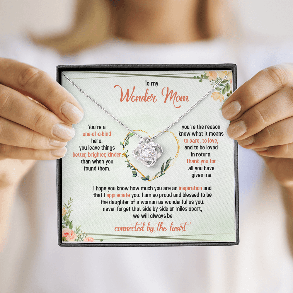 To My Wonder Mom You're One Of A Kind - Necklace SO45T