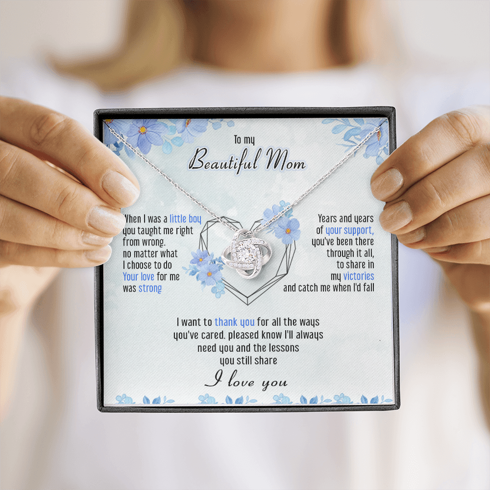 To My Mom I Just Want To Say Thank You - Necklace SO46T