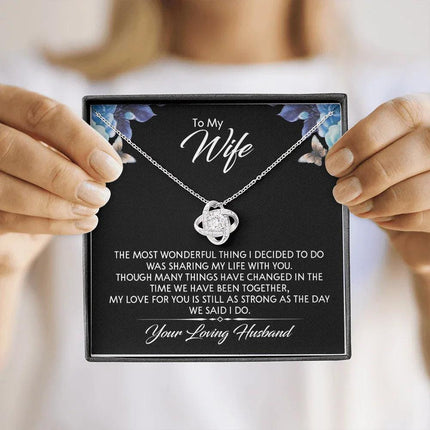 To My Wife - My Love For You - Necklace SO146T - Charming Present