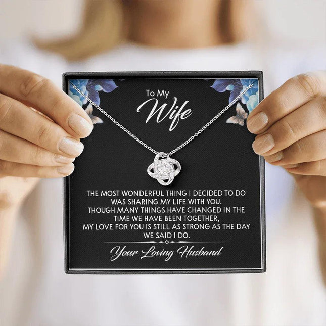 To My Wife - My Love For You - Necklace SO146T - Charming Present