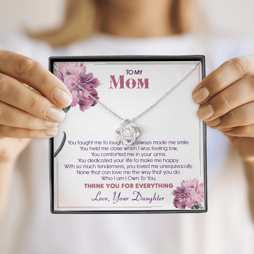 To My Mom Thank You For Loving Me Unconditionally - Necklace SO29T