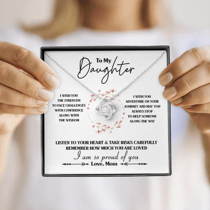 To My Daughter - I Wish You The Strength - Necklace SO147T - Charming Present