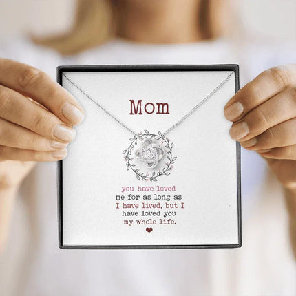Dear Mom - Loved You My Whole Life - Necklace SO88V - Charming Present