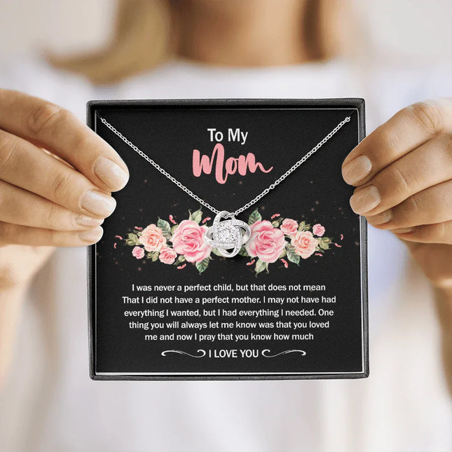 To My Mom - You Know How Much I Love You - Necklace SO80V - Charming Present