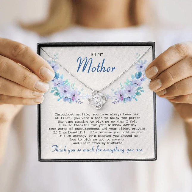 To My Mom - Thank You So Much For Everything You Are - Necklace SO71T - Charming Present