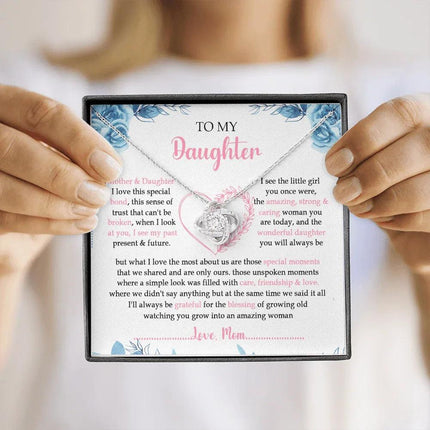 To My Daughter You Are My Wonderful Woman - Necklace SO43V - Charming Present