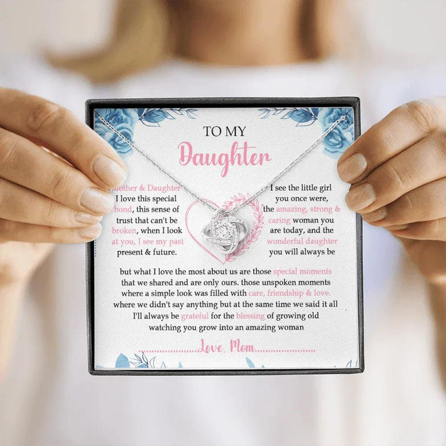 To My Daughter You Are My Wonderful Woman - Necklace SO43V - Charming Present