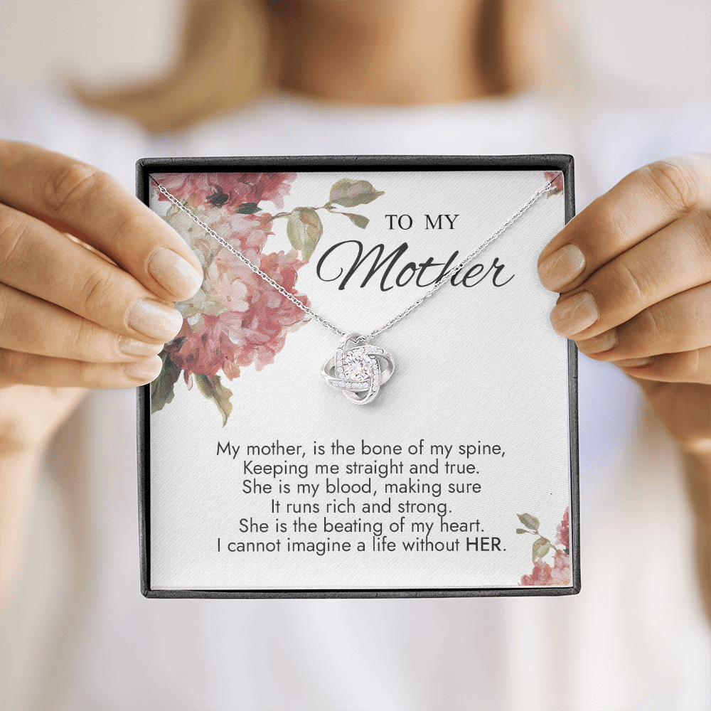 To My Mother I Cannot Imagine A Life Without YOU Necklace SO80
