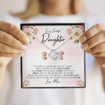To My Beautiful Daughter - You Are Smarter Than You Think - Necklace SO85 - Charming Present