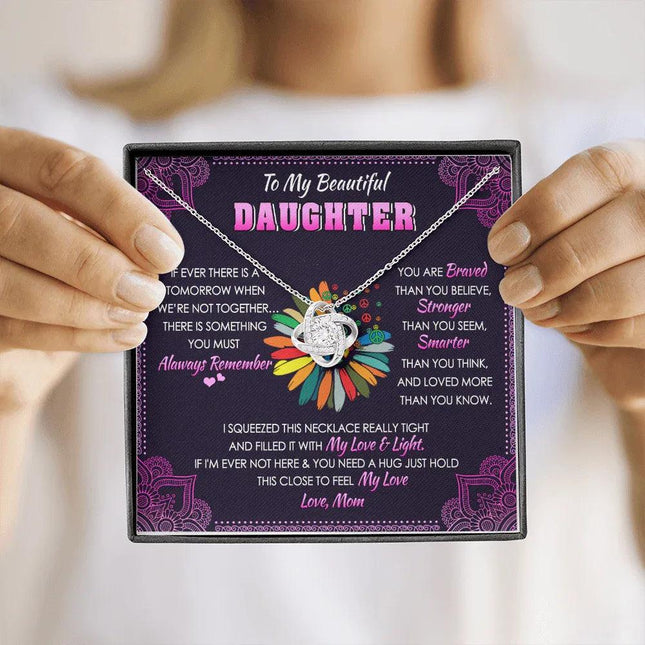To My Beautiful Daughter - You Mean To Me - Hippie Necklace SO113V1 - Charming Present