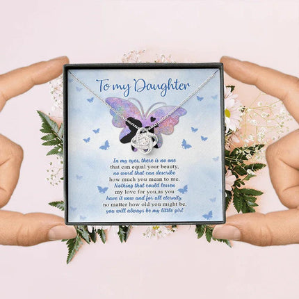 To My Daughter You Will Always Be My Little Girl - Necklace SO74 - Charming Present
