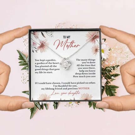 To My Mother - I Am Thankful For You - Necklace SO116T - Charming Present