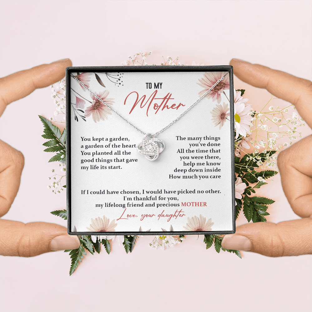 To My Mother - I Am Thankful For You - Necklace SO116T