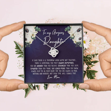 To My Gorgeous Daughter - You Are Braver Than You Believe - Necklace SO75 - Charming Present