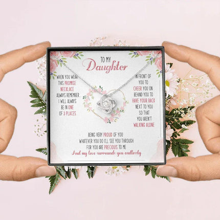 To My Daughter You Are Precious To Me - Necklace SO42V - Charming Present