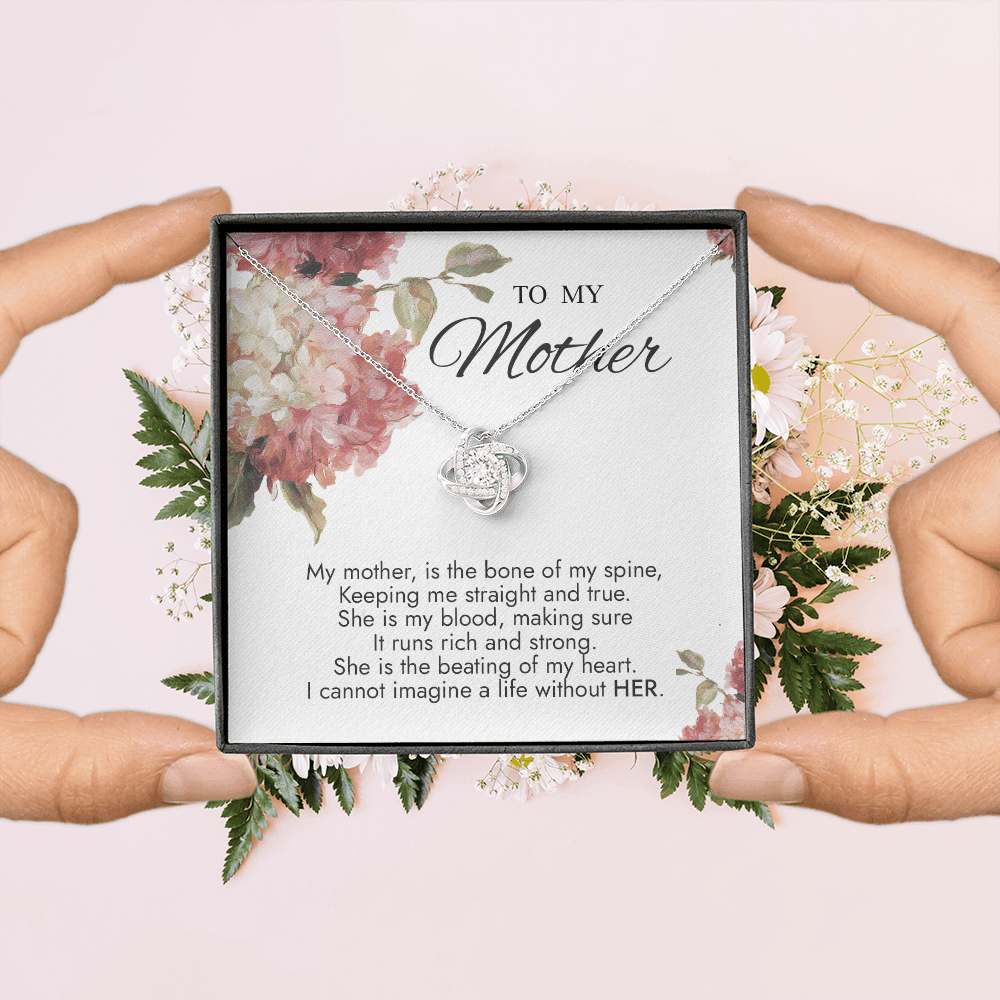 To My Mother I Cannot Imagine A Life Without YOU Necklace SO80