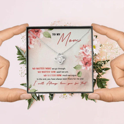 To My Mom I Will Always Love You - Necklace SO26V - Charming Present