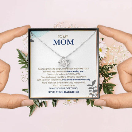 To My Mom Thank You For Everything - Necklace SO11V - Charming Present