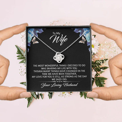 To My Wife - My Love For You - Necklace SO146T - Charming Present