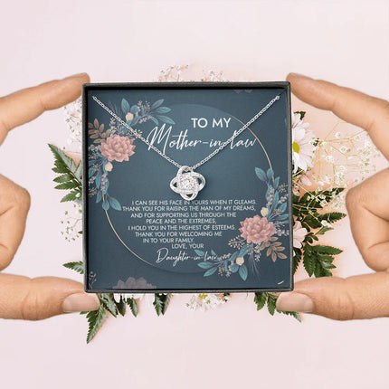 To My Mother In Law - Thank You So Much - Necklace SO37 - Charming Present