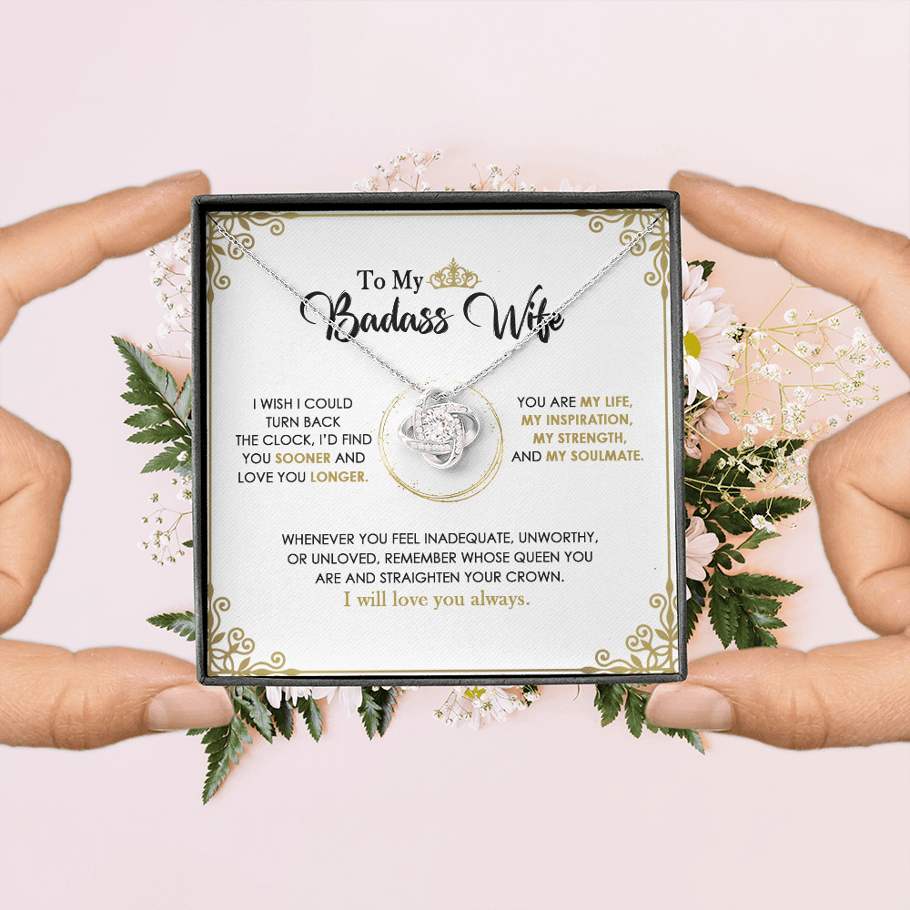 To My Badass Wife - You Are My Life - Necklace SO145V