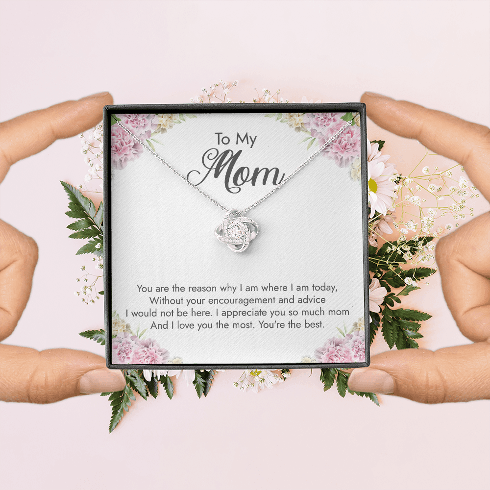 To My Mom I Love You The Most - Necklace SO82