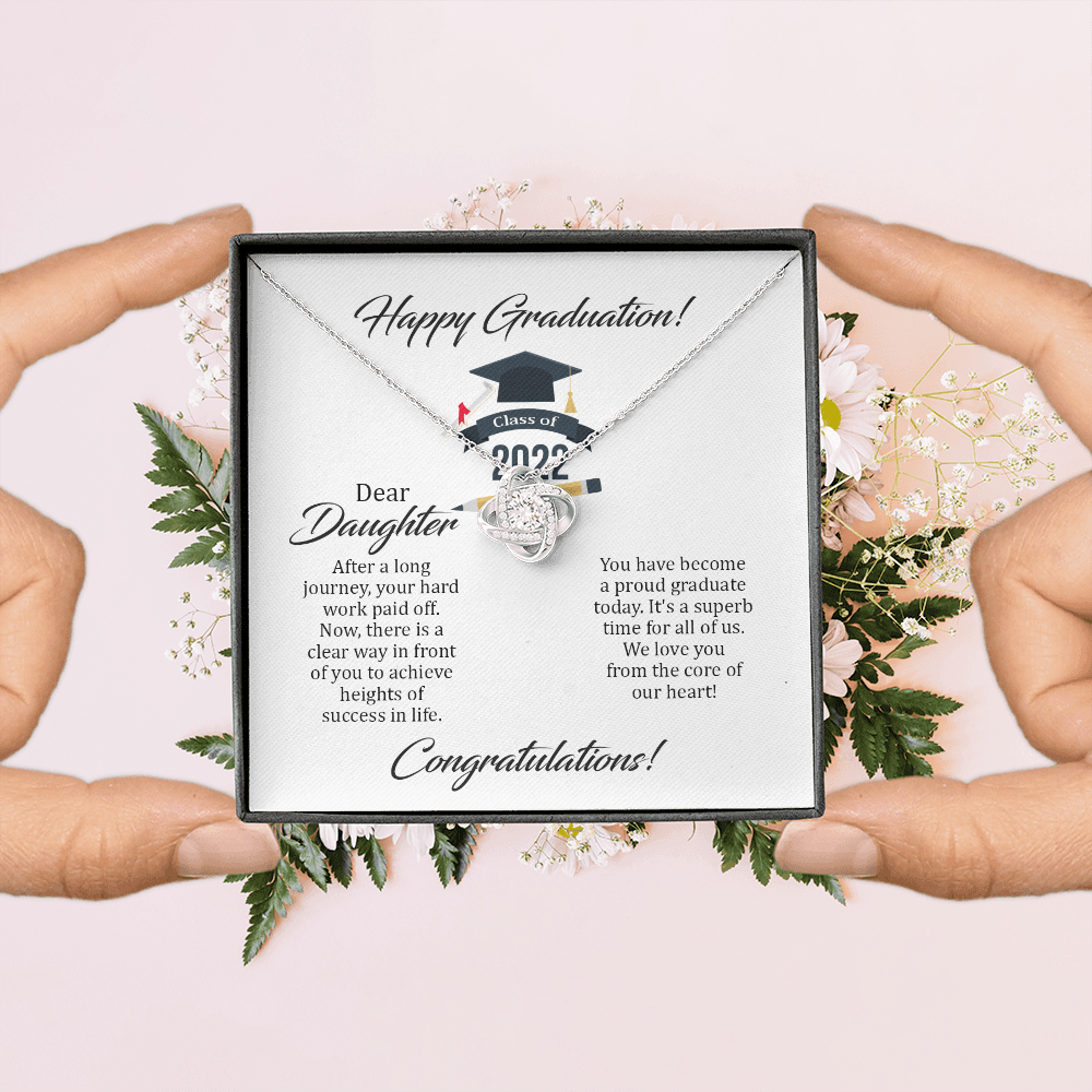 To My Daughter - Happy Your Graduation - Necklace SO110T