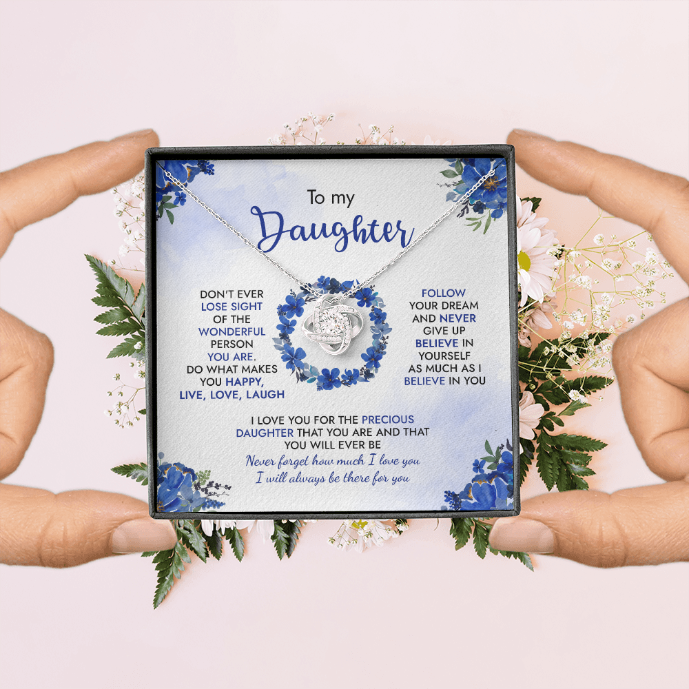 To my Daughter - Do What Makes You Happy - Necklace SO98