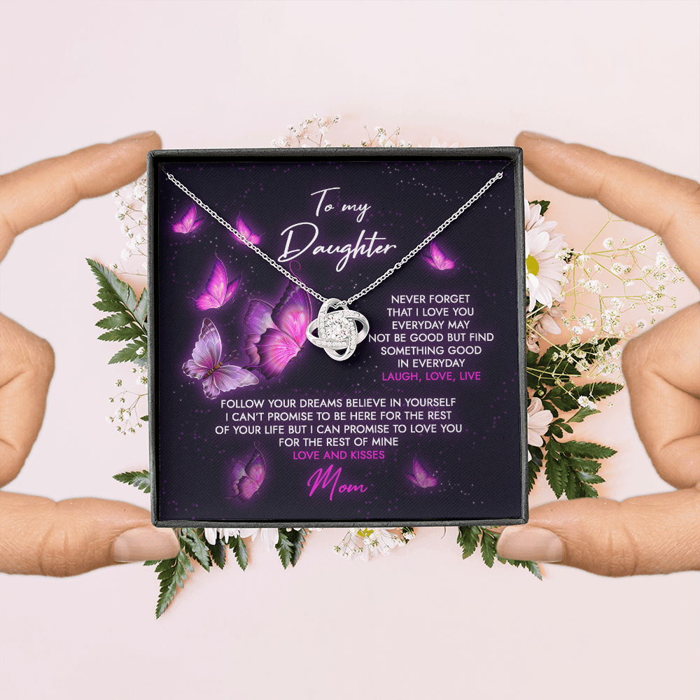 To My Daughter - Never Forget That I Love You - Necklace SO69