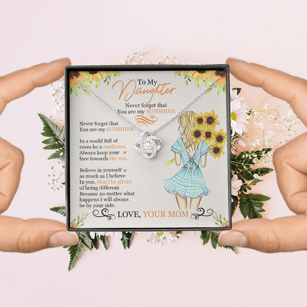 To My Daughter - You Are My Sunshine - Necklace SO137T