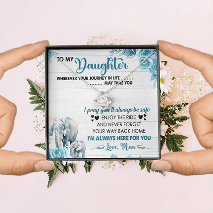 To My Daughter - Enjoy The Ride - Necklace SO02V - Charming Present