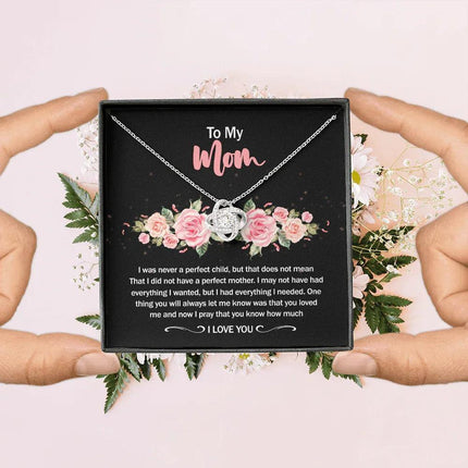 To My Mom - You Know How Much I Love You - Necklace SO80V - Charming Present