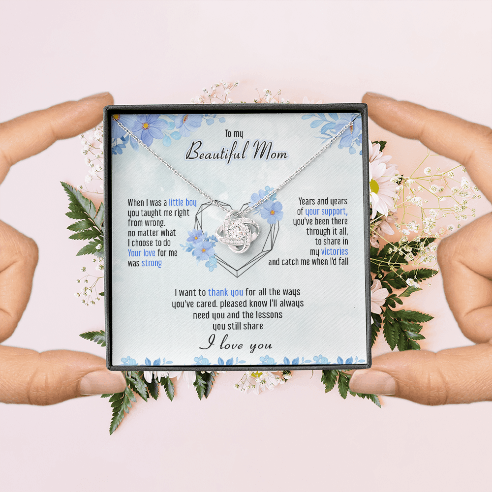 To My Mom I Just Want To Say Thank You - Necklace SO46T