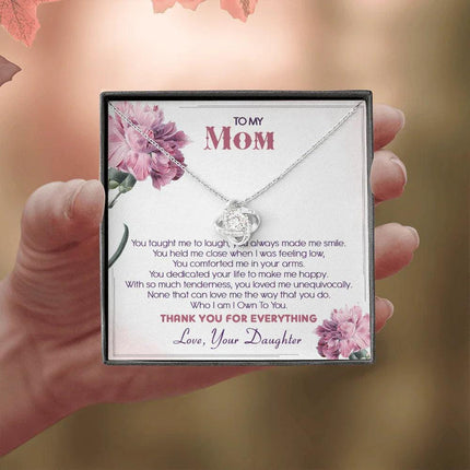 To My Mom Thank You For Loving Me Unconditionally - Necklace SO29T - Charming Present