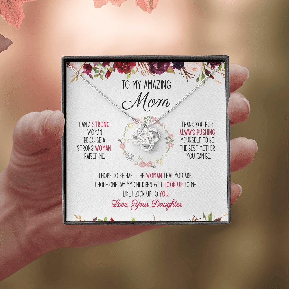 To My Amazing Mom - You're The Best Mom Ever - Necklace SO51V