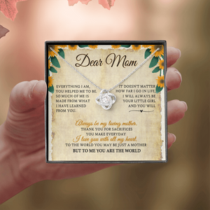 Dear Mom I Will Always Be Your Little Girl - Necklace SO28V