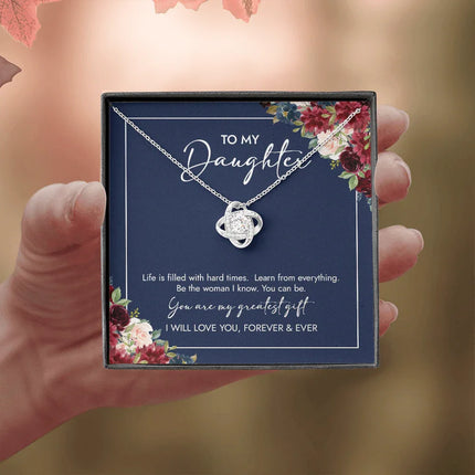 To My Daughter You Are My Greatest Gift - Necklace SO72 - Charming Present
