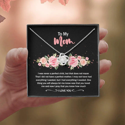 To My Mom - You Know How Much I Love You - Necklace SO80V - Charming Present