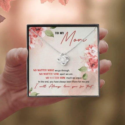 To My Mom I Will Always Love You - Necklace SO26V - Charming Present