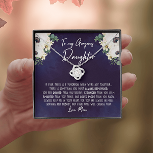 To My Gorgeous Daughter - You Are Braver Than You Believe - Necklace SO75