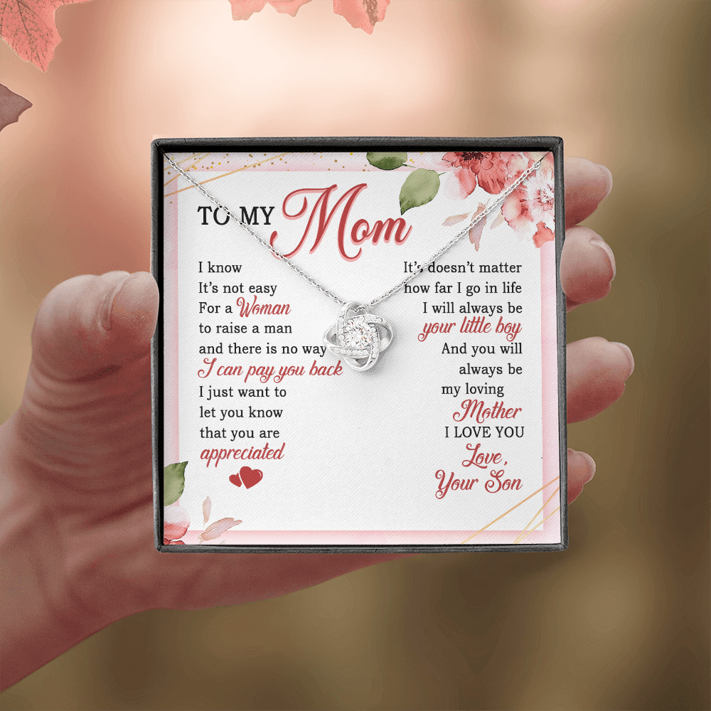 To My Mom - Always Be Your Little Boy - Necklace SO06V