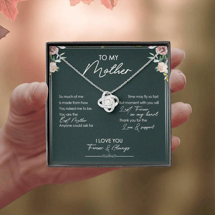 To My Mother - Thank You For Your Love And Support - Necklace SO13V - Charming Present