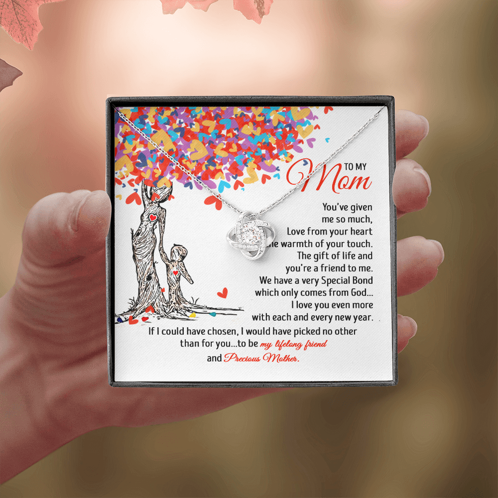 To My Mom - We Have A Very Special Bond - Necklace SO57T