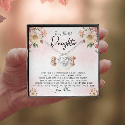 To My Beautiful Daughter - You Are Smarter Than You Think - Necklace SO85 - Charming Present