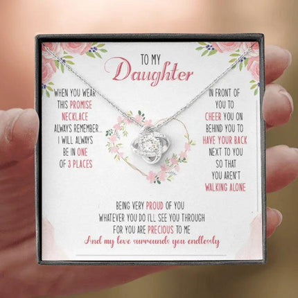 To My Daughter You Are Precious To Me - Necklace SO42V - Charming Present